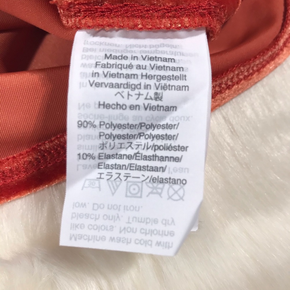 NEW Madewell Velvet Butterfly Top in Dark Cinnabar - Picture 5 of 5